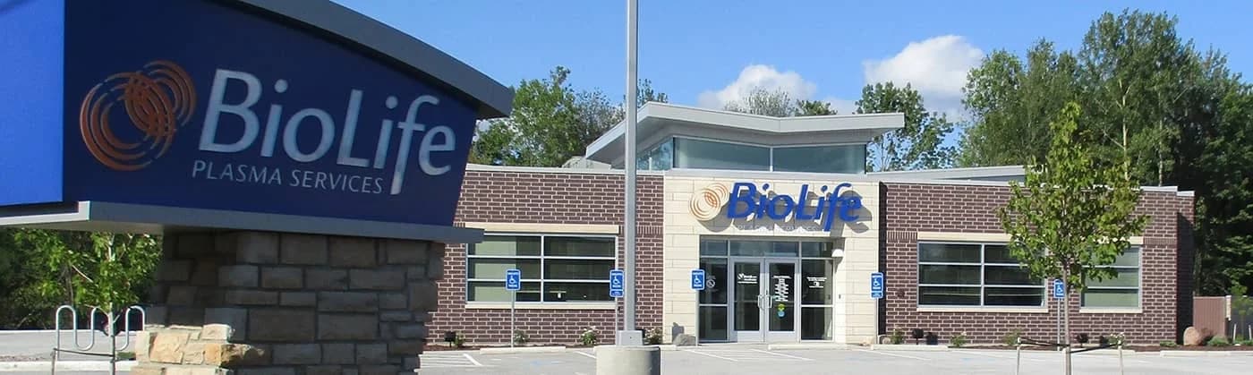 Ames, Iowa BioLife Plasma Center Building