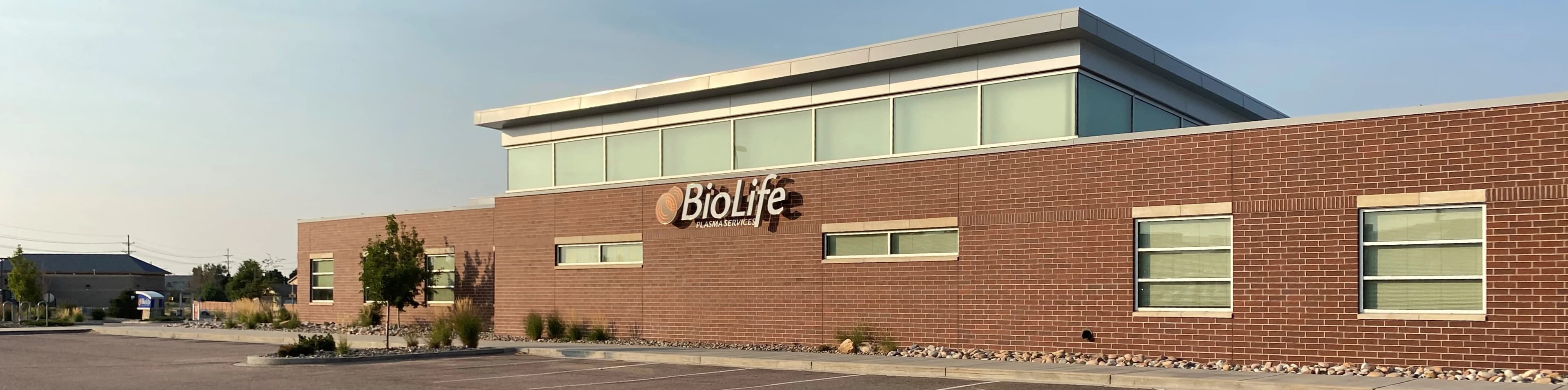 Edificio del Centro de Plasma de BioLife en Colorado Springs, Colorado