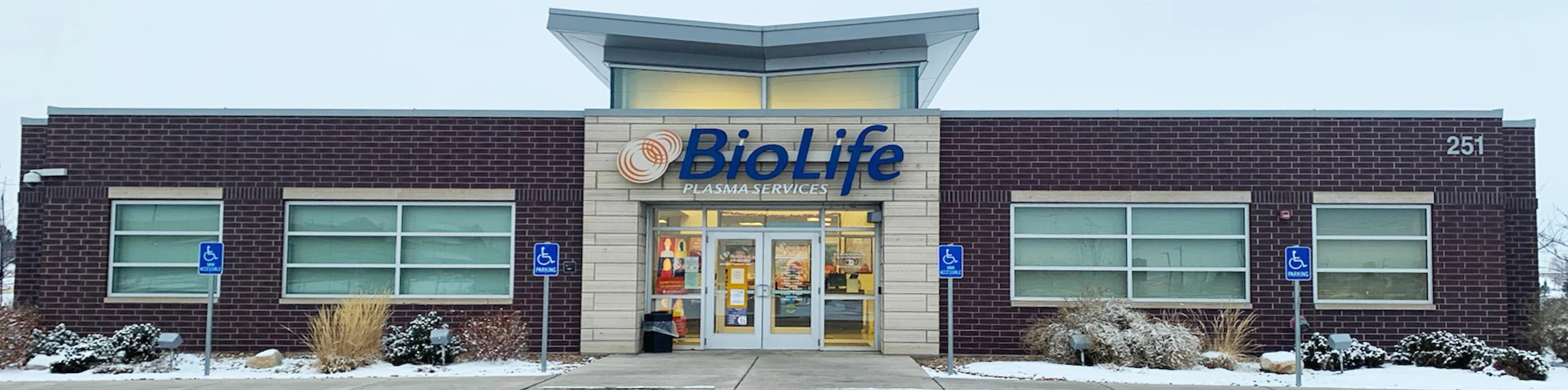 Loveland, Colorado BioLife Plasma Center Building